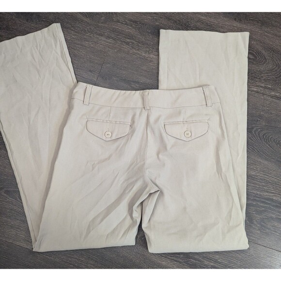 Rampage Pants Size 5 Womens Dress Trousers Tan 32" Waist - Picture 2 of 3